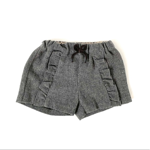 Zara Other - 3/$25 Zara Baby Girl Wool Ruffle Shorts